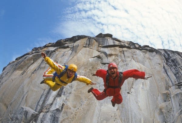 El Capitan in Yosemite, an important site in BASE jumping history.
